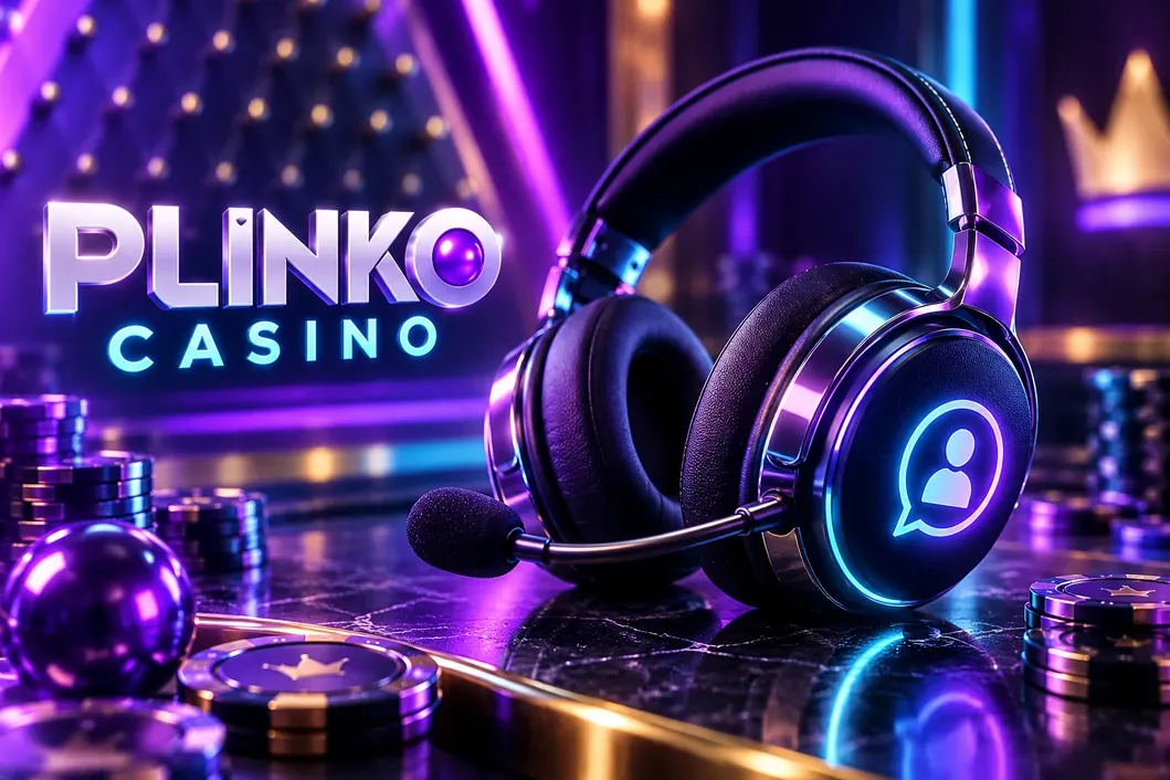 Ilustración: soporte de Plinko Casino